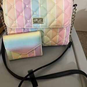 【Betsey Johnson】Peeps Rhinestone Bunny Crossbody Pink Betsey Johnson Peeps X Rhinestone Bunny Crossbody, Pink